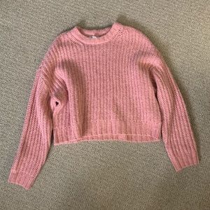 American Eagle Knit Boxy Sweater